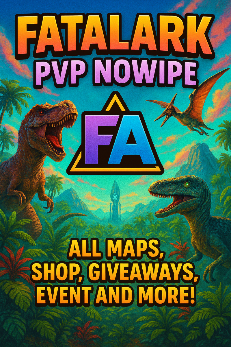 FatalArk / NoWipe / x10 / PVP / Ascended / 3 Man Tribe cover